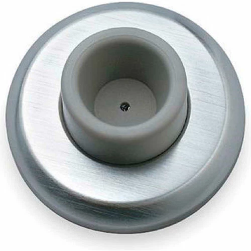 Rockwood Wall Stop - Concave, 2-1/2"Dia Stainless Steel - Pkg Qty 25 1 Rockwood Wall Stop - Concave, 2-1/2"Dia Stainless Steel - Pkg Qty 25