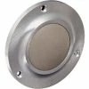 Rockwood Wall Stop - Convex, 4"Dia Chrome Plated - Pkg Qty 3