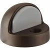 Rockwood Dome Door Stop High, 1-7/8"Dia, Satin Chrome - Pkg Qty 10