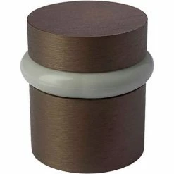 Rockwood Door Stop, 1-1/4" Dia, Chrome - Pkg Qty 3