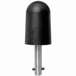 Rockwood Heavy Duty Door Stop, Satin Stainless Steel