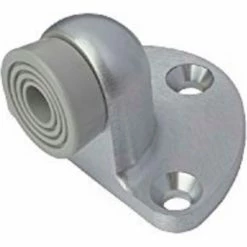 Rockwood Dome Door Stop, 2-1/4" Dia, Satin Chrome - Pkg Qty 3