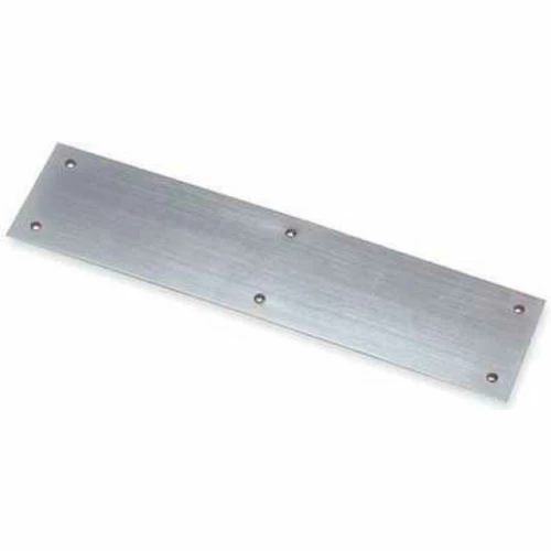 Rockwood Push Plate, 3-1/2"L x 15"H, Satin Aluminum - Pkg Qty 5 1 Rockwood Push Plate, 3-1/2"L x 15"H, Satin Aluminum - Pkg Qty 5