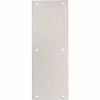 Rockwood Push Plate, 3-1/2"L x 15"H, Satin Stainless Steel - Pkg Qty 5