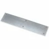 Rockwood Push Plate, 4"L x 16"H, Satin Aluminum - Pkg Qty 3