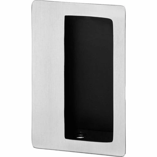 Rockwood Flush Door Pull 4-3/16"L, Stainless Steel, Chrome - Pkg Qty 3 1 Rockwood Flush Door Pull 4-3/16"L, Stainless Steel, Chrome - Pkg Qty 3