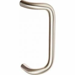 Rockwood 90 Deg Offset Door Pull 11"L, Metal, Dark Bronze