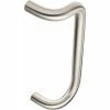 Rockwood Offset Door Pull 11"L, Metal, Satin Aluminum