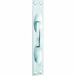 Rockwood Lever Extension Flush Bolt, 24"L x 2"W x 1"H, 24" Dia, Satin Chrome Plated - Pkg Qty 10