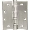 McKinney 5 Knuckle Hinges, Heavy Weight, T4A3386 5X4 1/2 32D NRP, 6"L x 6"W x 2"H, 8-1/2" Dia - Pkg Qty 3